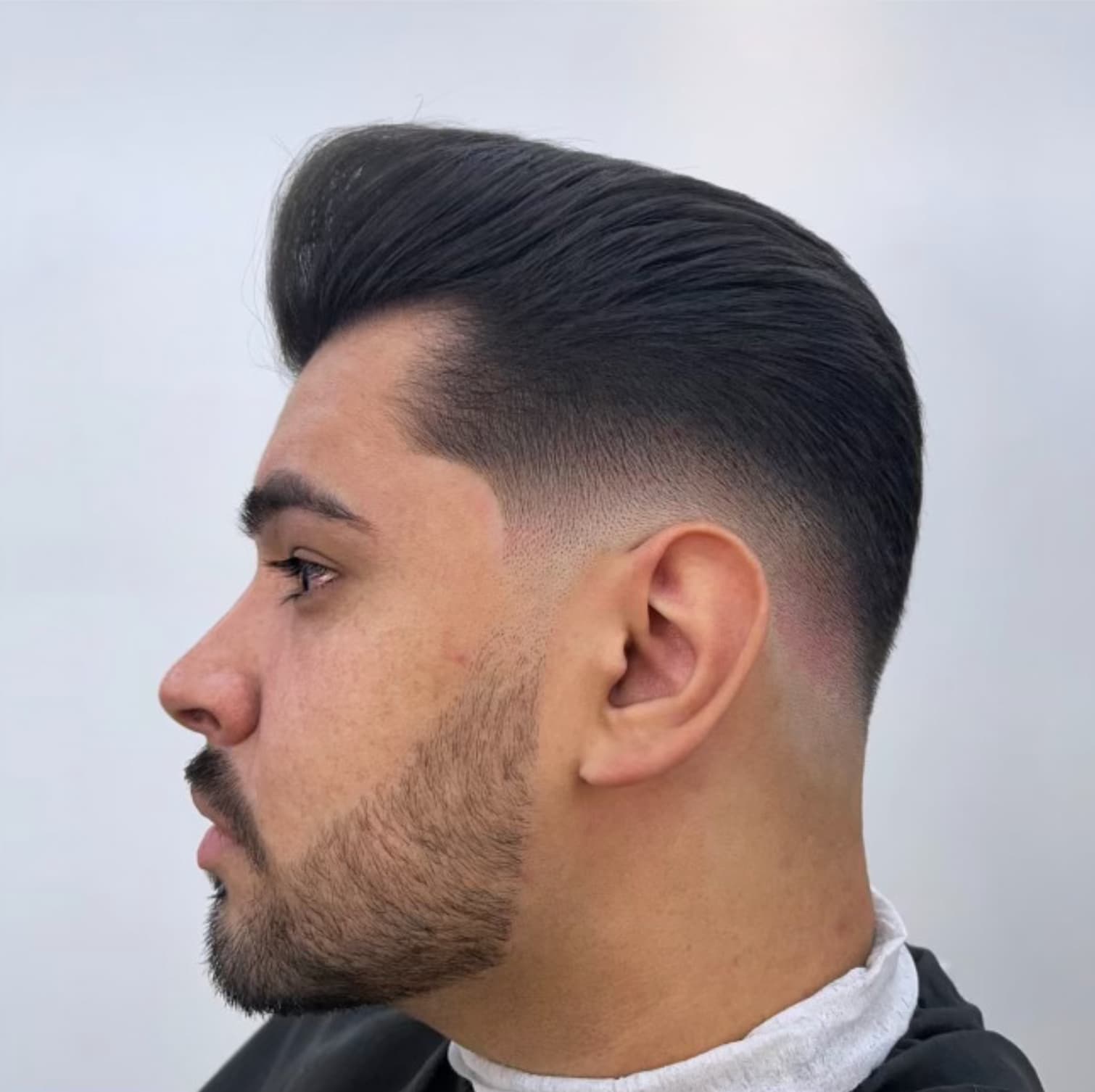 Modern Fade Haircut at Arkan Barber Shop